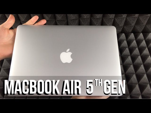 Macbook Air 1.8GHz dual-core 5th-generation Intel Core i5 processor Unboxing