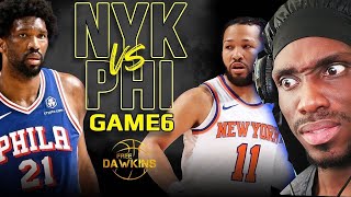 BRUNSON IS HIM! New York Knicks vs Philadelphia 76ers Game 6 Full Highlights 2024 ECR1