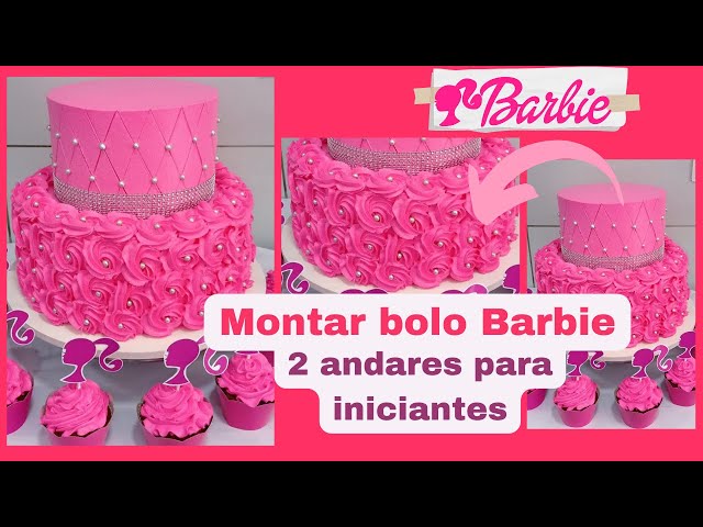 80 modelos de bolo da Barbie para todos os estilos + tutoriais em 2023  Bolo  barbie, Bolo de aniversário da barbie, Belos bolos de aniversário