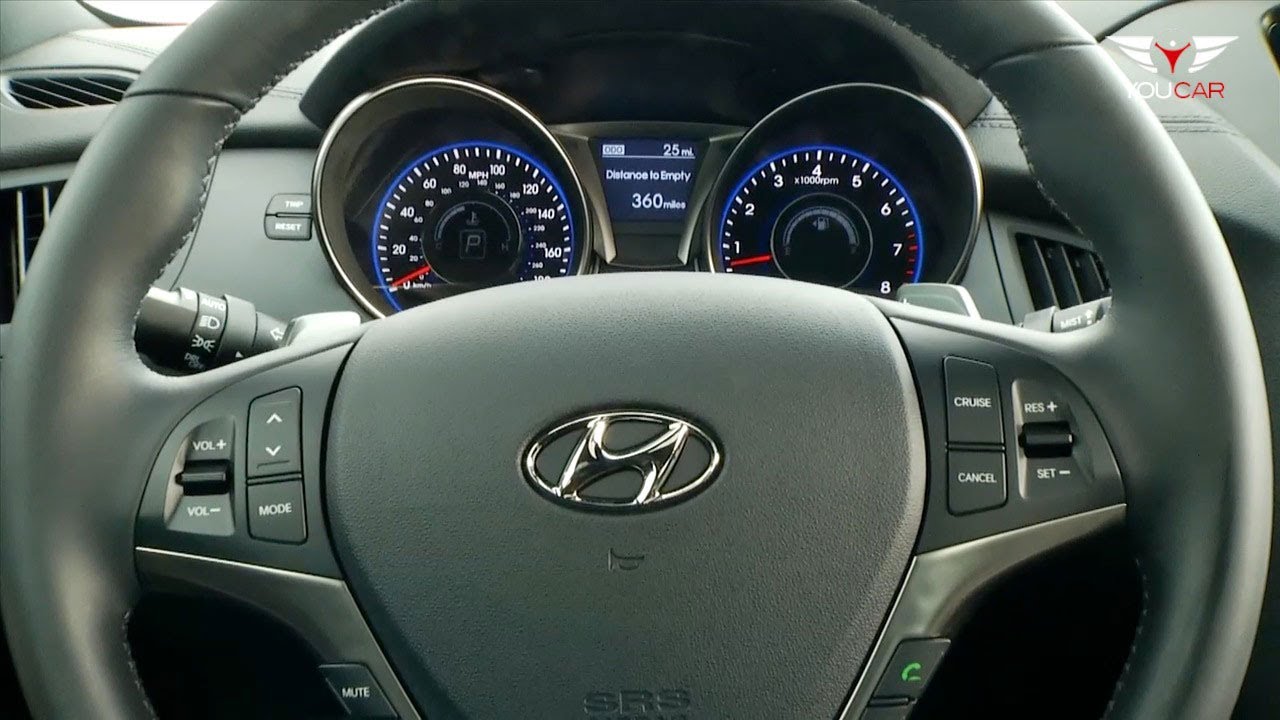 2013 Hyundai Genesis Coupe Interior