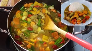 MAKE THE PERFECT CHICKEN & VEGGIE CURRY SAUCE #cooking #food