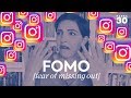 O QUE É FOMO? - O MEDO DE ESTAR POR FORA DO QUE ESTÁ ROLANDO VAI ACABAR COM VOCÊ