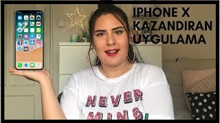 #ÇEKİLİŞ (KAPANDI) | #IPHONEX KAZANDIRAN UYGULAMA