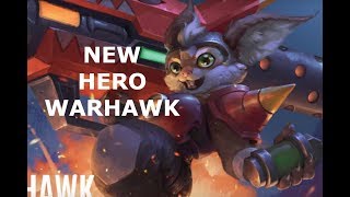 NEW HERO WARHAWK ROCKET MASTER! Vainglory 5v5