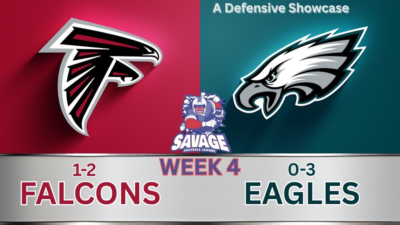 «Фэлконс» против «Иглз» | 4-я неделя футбольной лиги «Сэвидж»