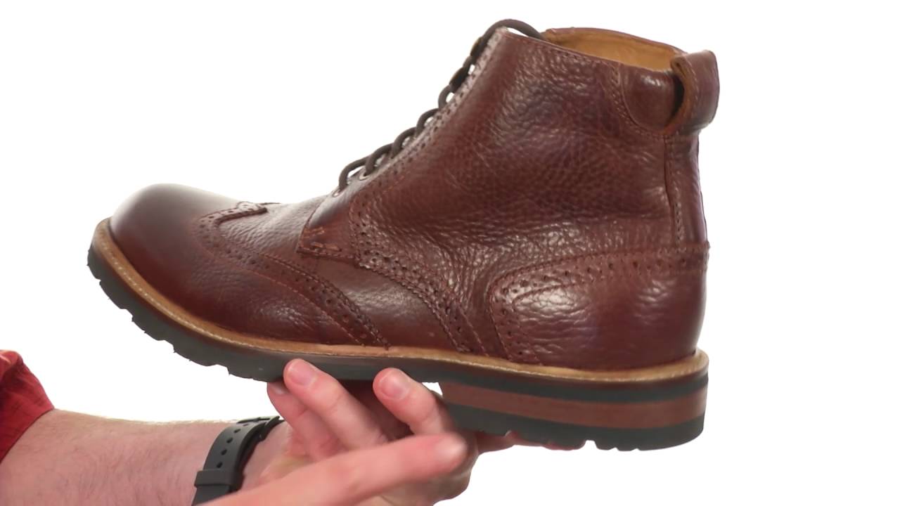 Florsheim Kilbourn Wingtop Boot SKU:8584378 - YouTube