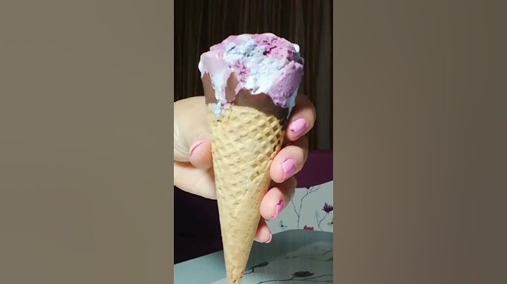 Cornetto İce-cream Cone Tutti Frutti Flavour #shorts