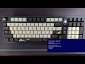 Qwertykey QK100 (HMX Gravel switches, Osume Dusk keycaps w/ novelties) Sound Test