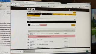 How to find where to enter Reading Sheet info on EZOPs