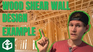 Wood Shear Wall Design Example  Part 1 of 3