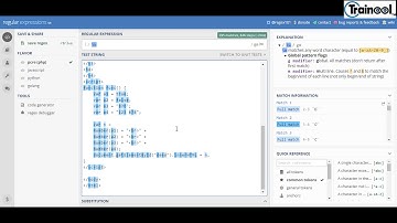 13. Master Regular Expressions - Predefined character classes List 1 - Part 3