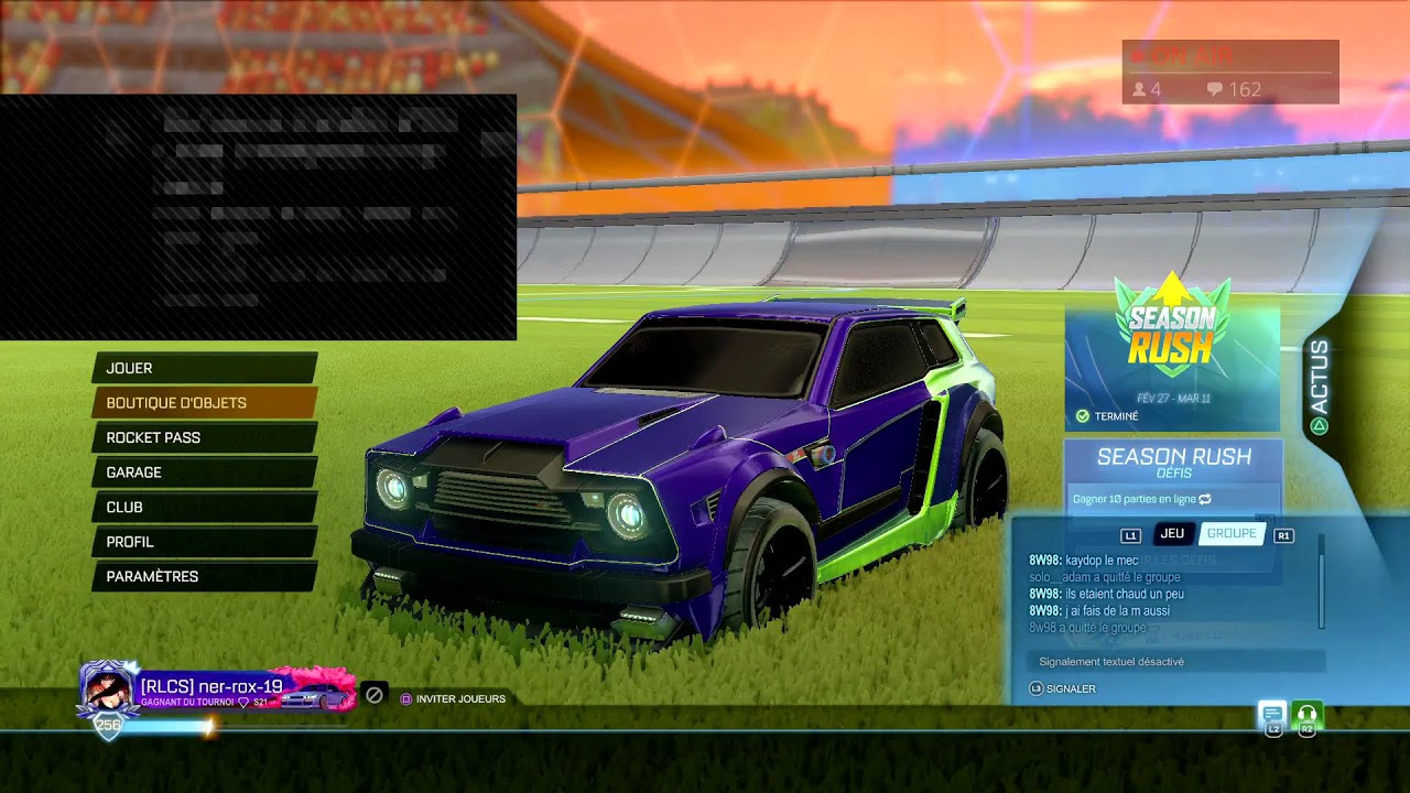 ranked Rocket league