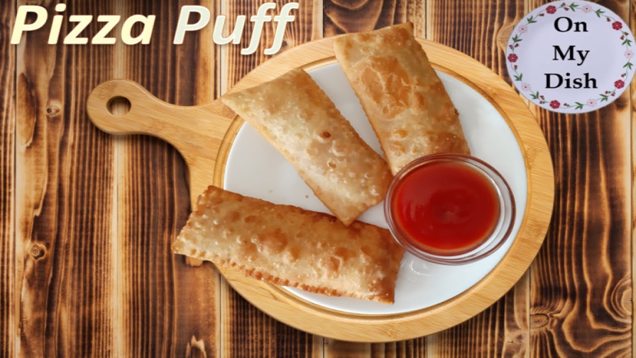 Pizza McPuff - Mcdonalds Style Pizza Puff Recipe at Home | पिज्जा मैक पफ घर पर बनाये | On My Dish