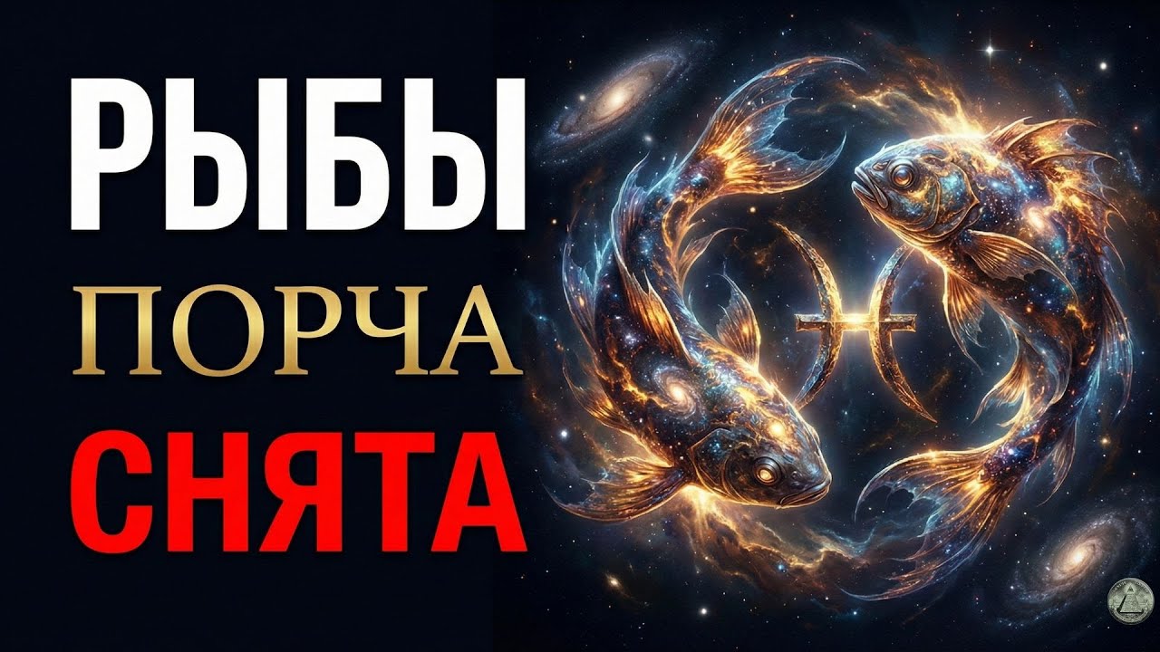 РЫБЫ: ВАС ПЫТАЛИСЬ СГЛАЗИТЬ, НО НЕ ВЫШЛО! 🛡️ Ангел-Хранитель отвел черную беду от вашего порога.