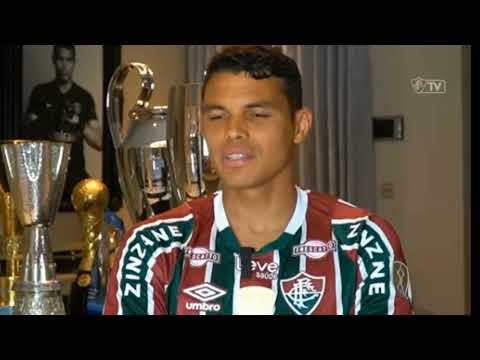 THIAGO SILVA VOLTA PRO FLUMINENSE COM HOMENAGENS