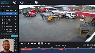 How to Use a Security Camera System Phone App and Browser Control (Capture Advanced Hardware) screenshot 1