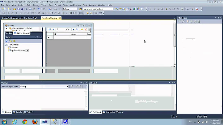 Debugging SQL Stored Procedure From Visual Studio 2010 C# Application