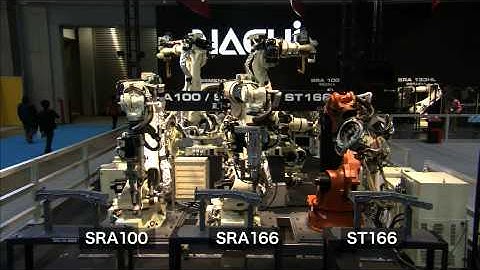 Nachi High-Speed Spot Welding Demonstration