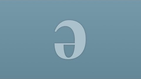 Schwa - Merriam-Webster Ask the Editor