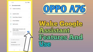 OPPO A76 || Ok Google Assistant Features How To Use Full Explain And Use screenshot 4