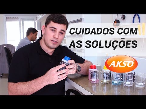 Cuidados com as soluções de ajuste de pH e condutividade