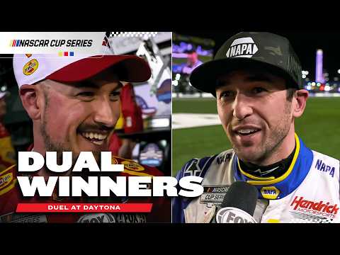 Joey Logano &amp; Chase Elliott Deliver in Their Duels | NASCAR Cup Series