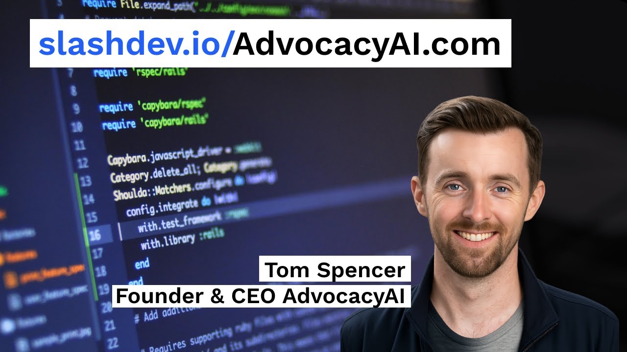 Tom Slaughter Developer How Slashdev Transformed My Business: AdvocacyAI CEO Shares His Story ...