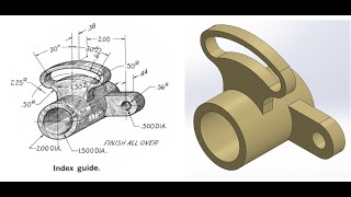 Index Guide in SolidWorks | SolidWorks Tutorial | Part Design | Part No.#58 Profile