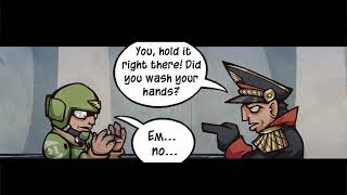 Virtues of Handwashing - A Warhammer 40k Webcomic Dub