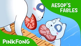 The Greedy Dog | Aesop's Fables | PINKFONG Story Time for Children screenshot 5