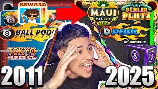 THE EVOLUTION OF 8 BALL POOL (FROM 2011 TO 2025) 😱 screenshot 3