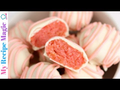 How To Make Strawberry Lemonade Cake Bites