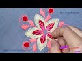 Pretty Hand Embroidery Flower,Hand Embroidery Flowers for beginners,First Class Hand Embroidery-155