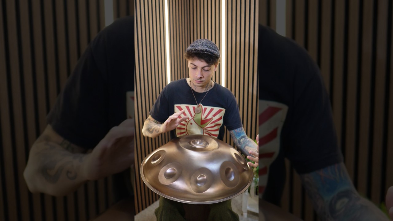 Marcel Hutter - MAG Handpan comparison #handpan #calmingmusic #music