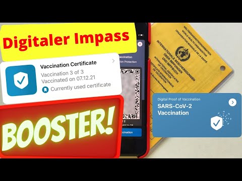 Booster Impfung - Digitaler Impfpass – so fügt ihr das Zertifikat hinzu!