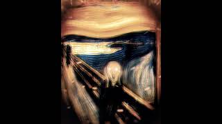 Art in motion: The Scream #fyp #livewallpaper #art #artinmotion #thescream #bridge #anxiety