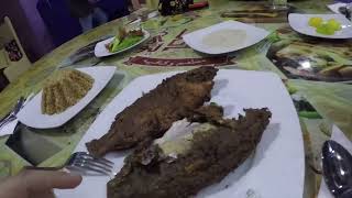Egypt Vlog - #14 - Ismailia. Scary bus station and cool night drive, restaurant