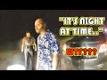 Seconds Before He Fights Two Cops!