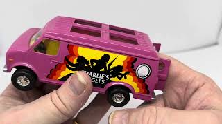 Vintage Corgis 2001 Charlies Angels Custom Chevy Van Die Cast Vehicle Replica Number CC87501