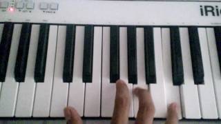 Video thumbnail of "el tico tico selva negra tutorial piano"