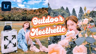 Outdoor Aesthetic Preset | Free Lightroom Preset Gratis | Tutorial Photo Editing Ala Selebgram