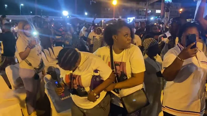 TOYOSI ADESANYA STRIKES EMOTIONS AT MURPHY AFOLABI ARTISTES NIGHT