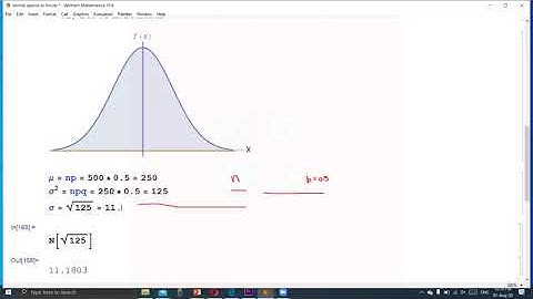 Normal Approximation to Binomial Distribution | An Example | Dr. Sharqa Hashmi
