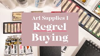 Art Supplies I Regret Buying