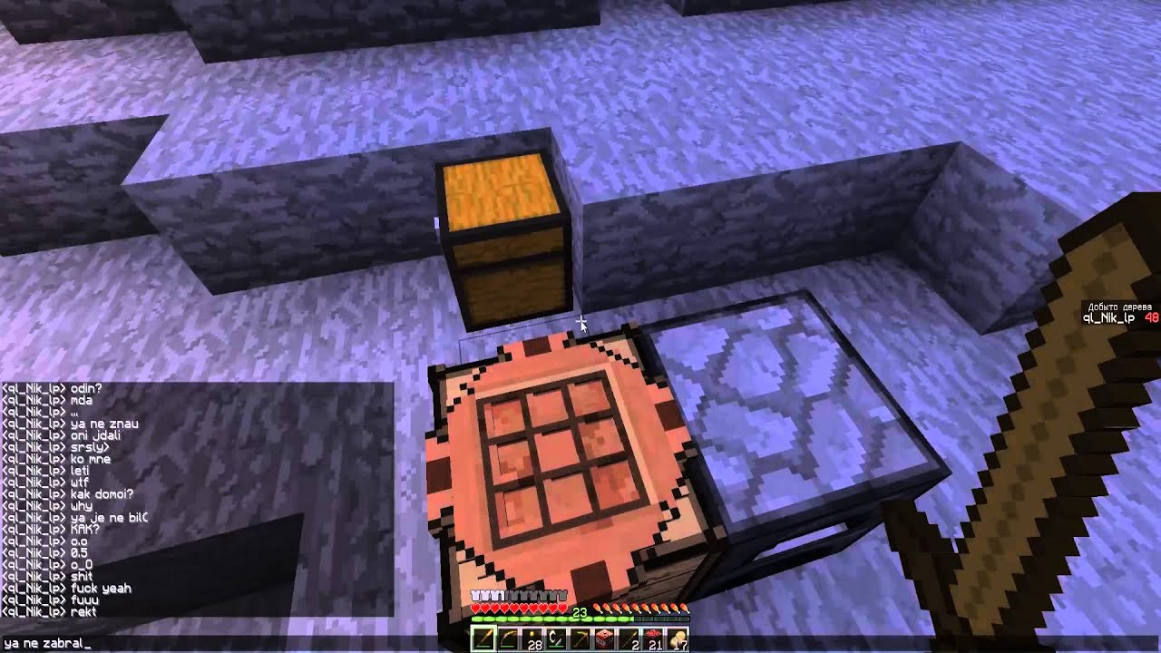 Minecraft Wooden Challenge - Timelapse | Испытание деревом - Скоростное прохождение