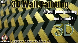 3d wall painting- cat tembok 3d- 3d wall paint painting- 3d wall art paint