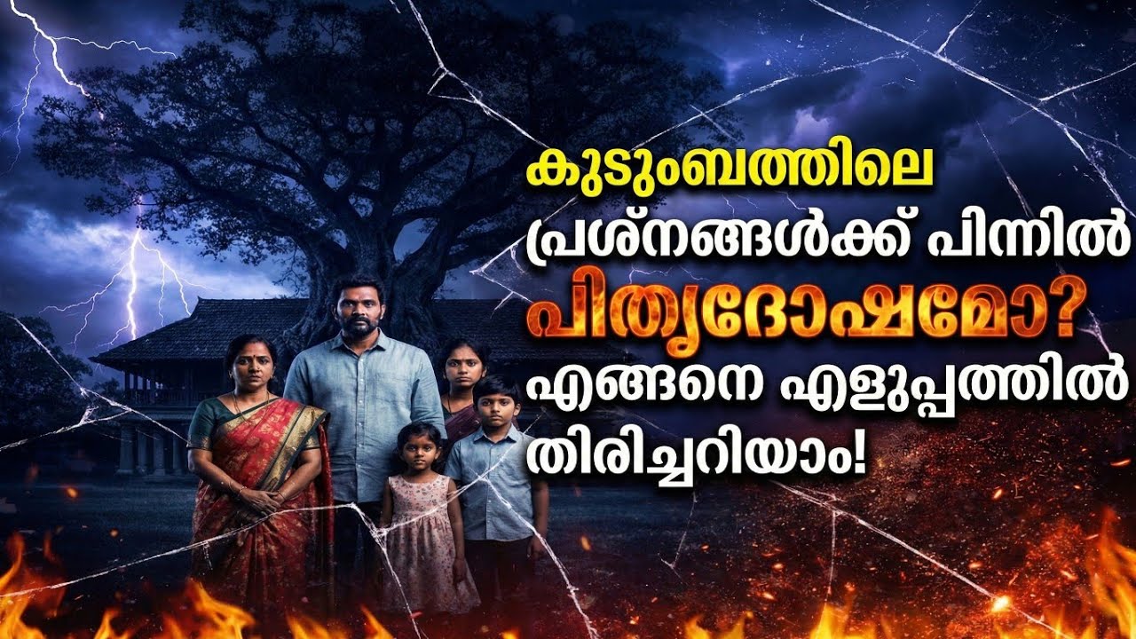 കുടുംബത്തിൽ പിതൃദോഷമുണ്ടോ? ഈ ലക്ഷണങ്ങൾ നോക്കി എളുപ്പത്തിൽ മനസ്സിലാക്കാം | Pithru Dosha Symptoms