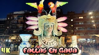Mascleta 🎆 Crema de la Falla de Gava 2024 Barcelona 4K 🇪🇸