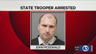 VIDEO: State police sergeant charged with DUI after off-duty crash