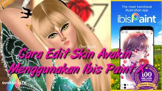 #tutorial #editskin #ibispaintx | Cara Edit Skin dan dada Avakin Menggunakan Ibis Paint X